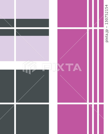 modern geometric abstract design with bold color blocks pattern and lines 130752154