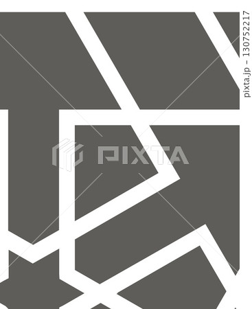 abstract geometric pattern with sharp angled...のイラスト素材 [130752217] - PIXTA