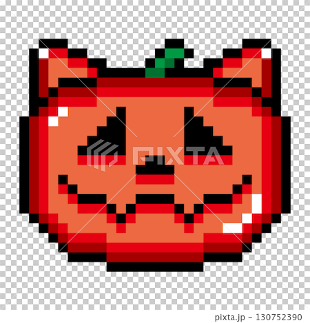 Pixel Art Accessories Cat Ear Jack-o'-Lantern (5) 130752390
