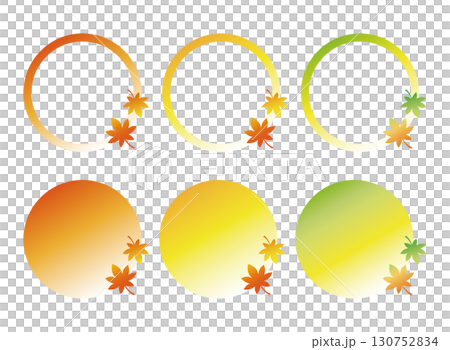 楓木日式圓框組-漸變色 楓木日式圓框組-漸變色 130752834