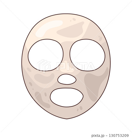 illustration of mask illustration of mask 130753209