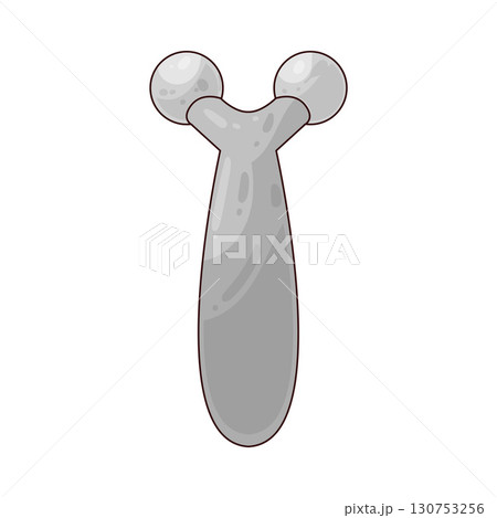 illustration of face roller 130753256