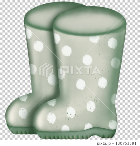 Colorful illustration of pumpkins and autumn leaves in warm shades and element perfect for seasonal decorations and fall themes.  130753591