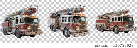現實的消防車 130753928