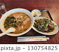 担々麵と豚肉ともやしの炒め物 130754825
