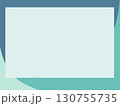 青色を基調としたシンプルなフレーム 130755735