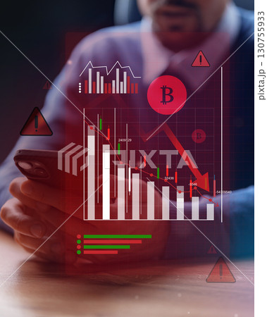 Financial analysis of cryptocurrency market trends with focus on Bitcoin price fluctuations during trading hours Financial analysis of cryptocurrency market trends with focus on Bitcoin price fluctuations during trading hours 130755933