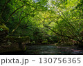 渓谷に沿って続く石畳 130756365