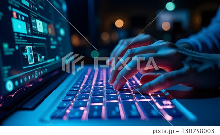 ハッカー 130758003