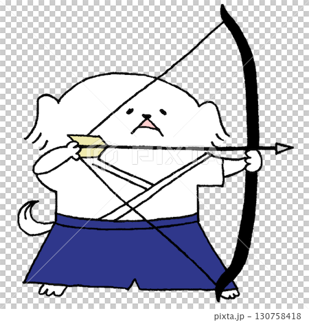 玩射箭的狗 玩射箭的狗 130758418