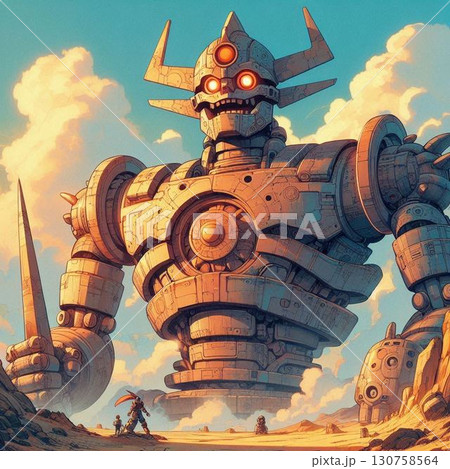 超巨大ロボ、進撃のロボット、古代兵器、太古の最終兵器 超巨大ロボ、進撃のロボット、古代兵器、太古の最終兵器 130758564