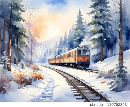 クリスマス 雪 生成AI 背景 クリスマス 雪 生成AI 背景 130762298