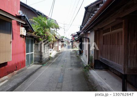 徳島県　出羽島の町並み 130762647