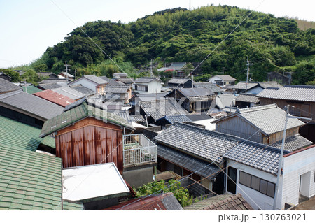 徳島県 出羽島の町の展望 徳島県 出羽島の町の展望 130763021