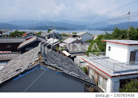 徳島県 出羽島の町の展望 徳島県 出羽島の町の展望 130763436