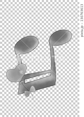 帶有萬聖節氣球的音符 130763613