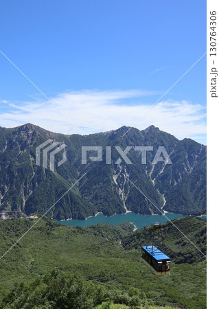 大観峰から望む立山・黒部湖の絶景 大観峰から望む立山・黒部湖の絶景 130764306