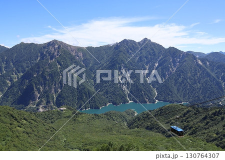 大観峰から望む立山・黒部湖の絶景 130764307