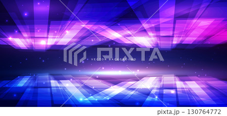 Technology futuristic geometric horizontal background. Communication data, speed movement, concept. Technology futuristic geometric horizontal background. Communication data, speed movement, concept. 130764772