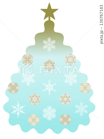 クリスマスツリーのイラスト クリスマスツリーのイラスト 130767183