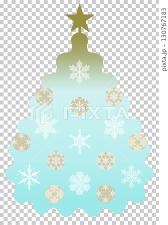 クリスマスツリーのイラスト クリスマスツリーのイラスト 130767183