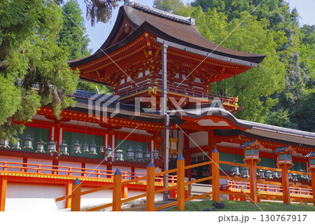 奈良県にある世界遺産 春日大社の本殿 奈良県にある世界遺産 春日大社の本殿 130767917