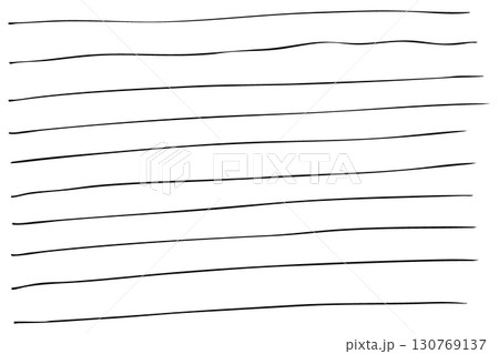 手描きの文字の下の線 アンダーラインセット ベクター 手描きの文字の下の線 アンダーラインセット ベクター 130769137