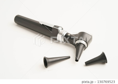 Otoscope for audiologist or ENT doctor use otoscope checking ear and treate hearing loss problem. Otoscope for audiologist or ENT doctor use otoscope checking ear and treate hearing loss problem. 130769523