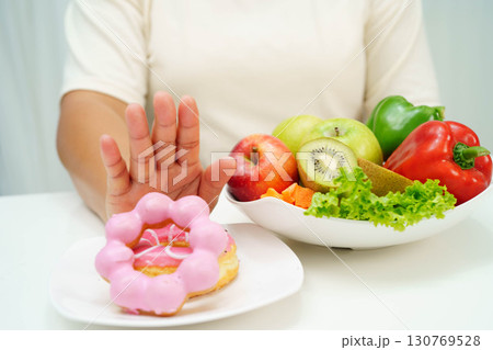 Junk food no good health eating for diet. Junk food no good health eating for diet. 130769528