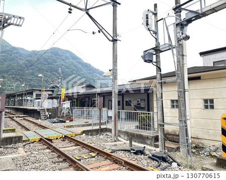 東武鉄道など大手私鉄の最北端　新藤原駅 130770615