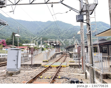 東武鉄道など大手私鉄の最北端　新藤原駅 130770616