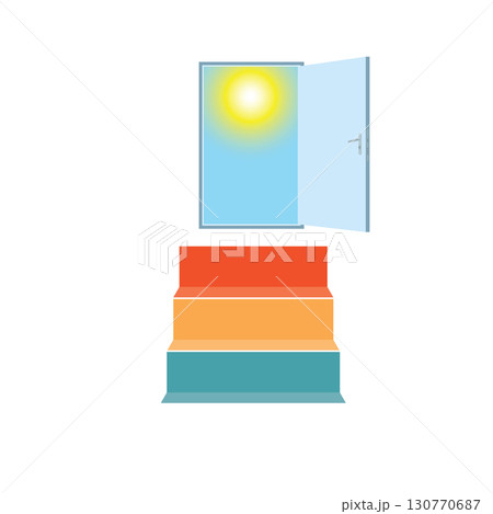 Stairway open door 8 position 130770687