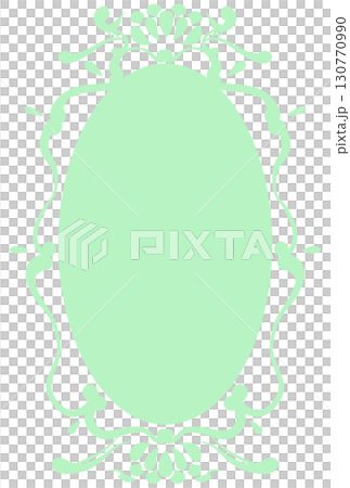淡綠色優雅框架 淡綠色優雅框架 130770990