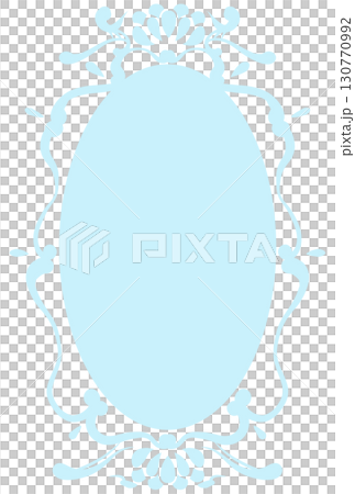 淡藍色優雅框架 淡藍色優雅框架 130770992