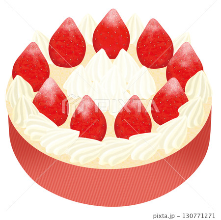 いちごのケーキ 130771271