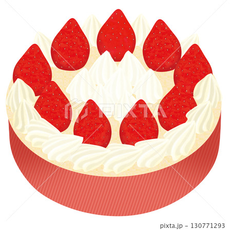 いちごのケーキ 130771293