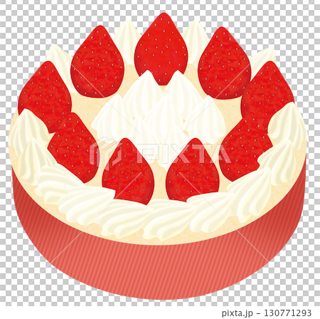 いちごのケーキ 130771293