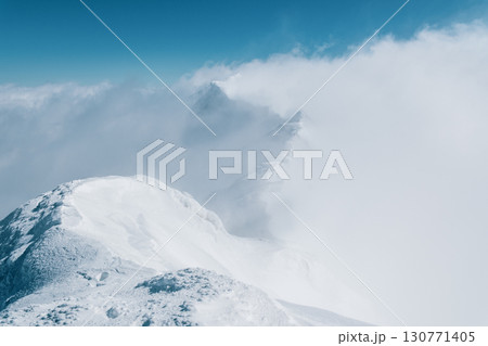 冬の伯耆大山 130771405