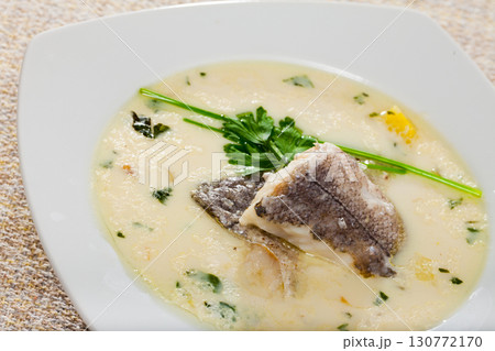 Delicious pollock chowder Delicious pollock chowder 130772170