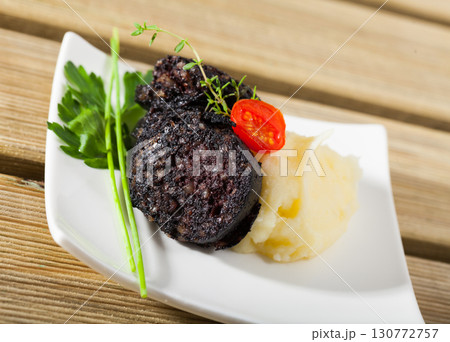 Black pudding sausage Black pudding sausage 130772757