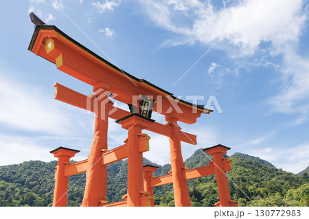 宮島の鳥居 宮島の鳥居 130772983