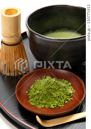 日本の伝統文化、茶道イメージの抹茶 130775913