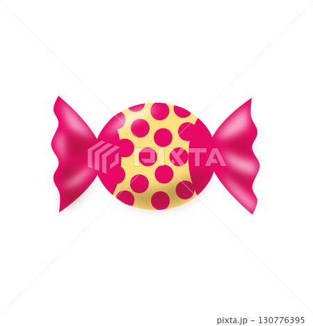 飴玉　ショッキングピンクと黄色 130776395