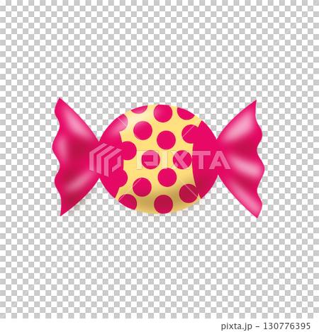 飴玉　ショッキングピンクと黄色 130776395