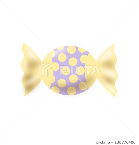 飴玉　クリーム色と薄紫 130776400