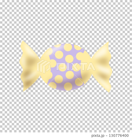 飴玉　クリーム色と薄紫 130776400