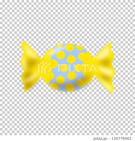 飴玉 黄色と水色 飴玉 黄色と水色 130776401