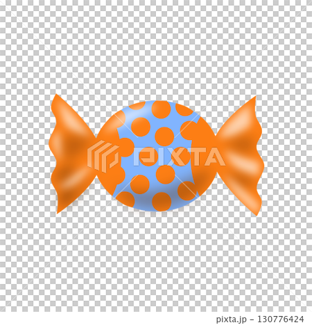 飴玉 オレンジと水色 飴玉 オレンジと水色 130776424