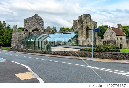 Ruins of the Boyle Abbey, a Cistercian monastery founded in the twelfth century by monks 130776487