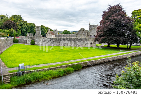 Ruins of the Boyle Abbey, a Cistercian monastery founded in the twelfth century by monks 130776493